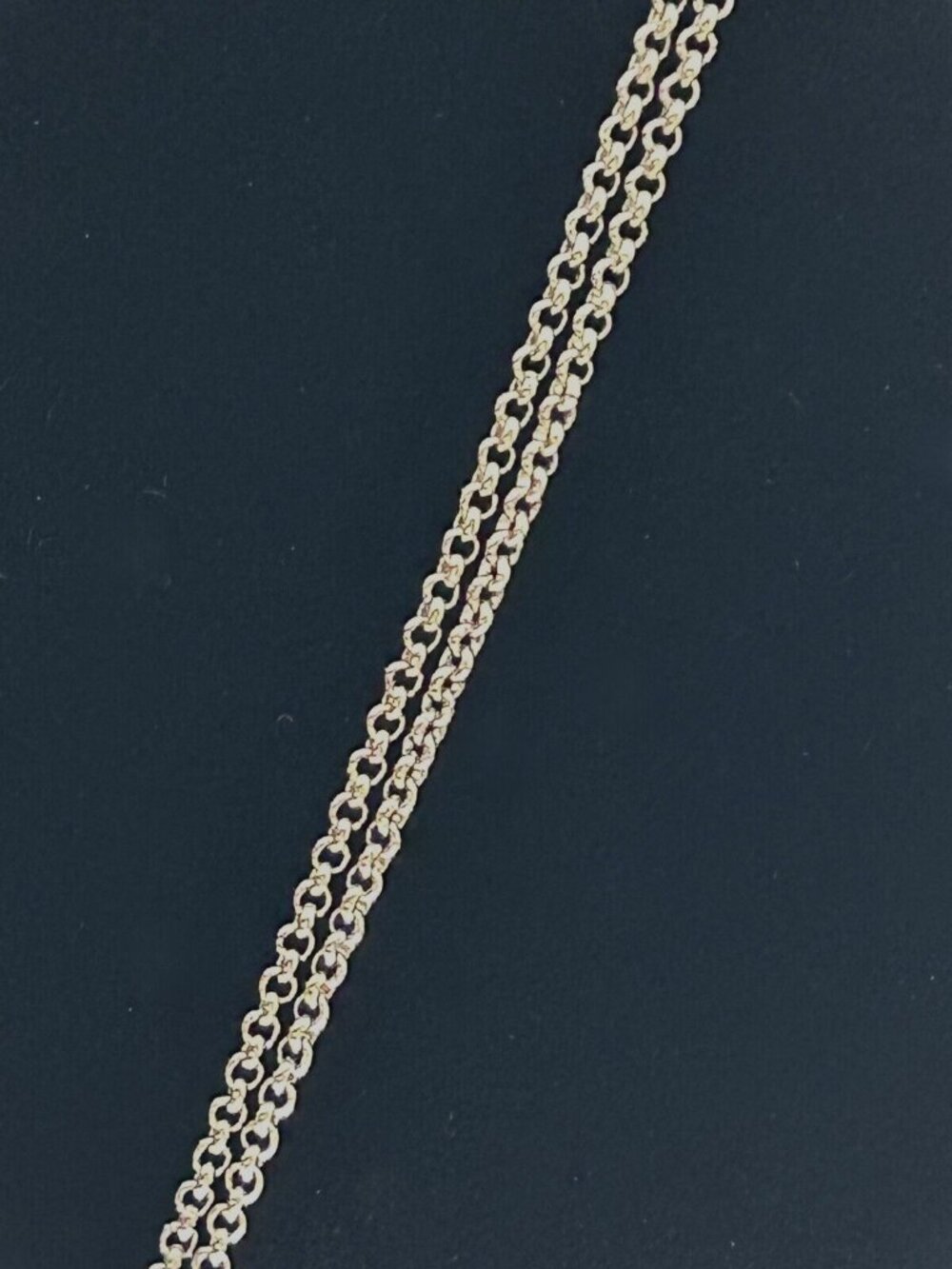 Stainless Steel Cross Necklace Chain Mother of Pearl Floral Pendant Leaf Marquis - Picture 6 of 10